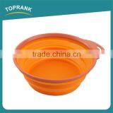 Pet Food Bowls Portable Travel Feeding Collapsible Silicone Pet Bowl thumbnail-3