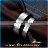 Cheap Custom 316L Titanium Stainless Steel Forever Love Ring thumbnail-6