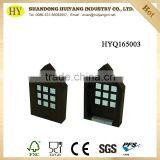 Engraved House Kit Handmade Wood Gift Craft Ornament thumbnail-1