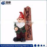 Gonme Theme Park Welcome Garden Gnome Lawn Ornaments thumbnail-1