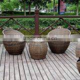 Stackable Garden Rattan Sofa Set Cheap Wicker Coffee Table Set thumbnail-2
