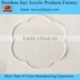 Round, Square or Petal 1/4" Thick Cheese Ganache or Buttercream Guide Clear Acrylic Cake Boards thumbnail-1