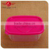 Plastic Storage Box , Hot Selling 3pcs Colorful Plastic Preservation Box for Sale thumbnail-2