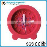 Round Shaped Digital Alarm Clock, Promotional Silicone Clocks, Smart Table Clock thumbnail-3