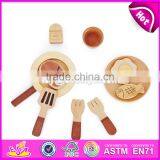 2017 New Products Children Pretend Play Wooden Cooking Toys W10B179 thumbnail-2