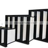 Commercial HVAC V-Banks Filter MERV16 With UL and NAFA Certificate thumbnail-1