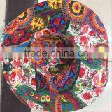 Women Large 18cm Brim Summer Beach Sun Hat thumbnail-5