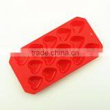 11196 14 Pcs Hearts Shape Silicone Cake Mold thumbnail-2