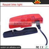 Raypal Waterproof Bicycle Led Lights Led Set USB Rechargeable Bike Light thumbnail-4