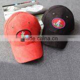 Custom Suede Fabric Embroidery Patch Baseball Cap Without Button thumbnail-2