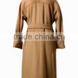 Women's Mandarin Collar Design Long Winter Coat thumbnail-2