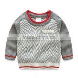 High Quality Baby Boy Clothing Long Sleeve Pullover for 2-7 Years thumbnail-5