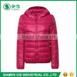 New Style Winter Ultra Light Slim Fit Women Goose Down Filled Jacket thumbnail-2