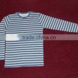 Mens Long Sleeve Stripe T-Shirt thumbnail-1