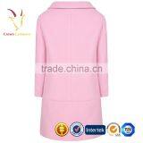 Kid Girls Pink Cardigan Sweater Coat With Buttons thumbnail-2