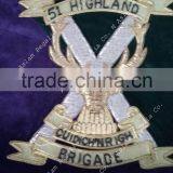 51 Highland Bullion Wire Embroidery Banner thumbnail-2