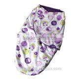 Baby Swaddle Blanket With Printed Fleece thumbnail-5