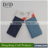 China Manufacturer Good Quality Simple Plain Jean Iron on Patches for Garment