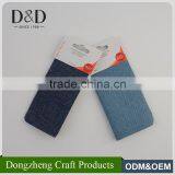 China manufacturer good quality simple plain jean iron on patches for garment