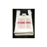 High Quality HDPE T-shirt Plastic Bags With Printing thumbnail-3