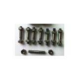 Supply Pure Molybdenum or TZM Alloys Stud Bolt, Screw Bolt M10 x 60mm,Contains 2 Pcs Nuts thumbnail-1