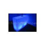 Waterproof PE LED table , Bar Furniture for banquet & party