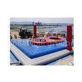 School Tarpaulin Inflatable Sports Games , Volleyball Court / Volleyball Sporting thumbnail-1