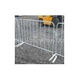 Hot dipped removable traffic barrier