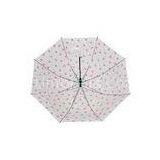 23 Inch Auto Open Clear PVC Umbrella Transparent For Promotional thumbnail-1