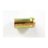 Auto Parts ASTM JIS Connection Pipe , Metal Engine Exhaust Tubes With Copper Brass Stamped