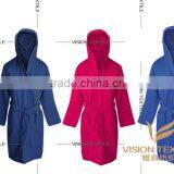Luxury Custom Microfiber Bathrobe With Bag