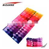 Manufacturers Custom Hair Tie Sublimation Twill Silk Scarf Bandana For Ladies