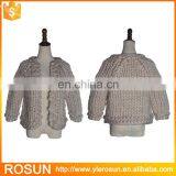 Supplier Soft 100% Wool Handmade Sweater for Babies thumbnail-3