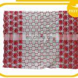 New African Cotton Damask Bazin Riche Dresses Embroidery For Women thumbnail-3