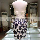 1A740 Strapless Formal Satin Dress Knee Length Womens Suits 2016 New Design thumbnail-4