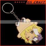 Custom Souvenir Rubber Keychain 3D Soft PVC Keychain thumbnail-1