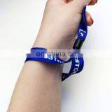 Manufacture One Time Use Customize Multiaccessories Colorful Woven Festival Fabrics Wristbands thumbnail-3