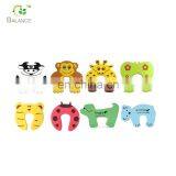 Colorful Cartoon Animal Foam Cushion Bundled Baby Child Kid Cushion Finger Hand Safety, Curve Shaped Door Stop Guard thumbnail-3