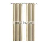 Wholesale Custom Modern Simple Solid Color 100% Polyester High Shading Blackout Window Curtains Rideaux For The Living Room thumbnail-2