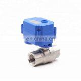 CWX - 25S Stainless Steel 304 Good Quality and Competitive Price Motorized Water Leakage Normal Closed Valve thumbnail-6