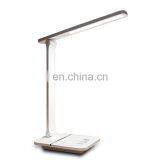 LED Table Lamp Usb Charger Foldable Dimmable Touch Eye-Care LED Desk Lamp Non-Glaring for Nightstand Side Table and Office thumbnail-2