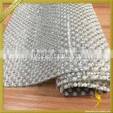 Hotfix Glue Sheets Diamond Net White Ceramics Crystal Rhinestone Mesh 24*40cm FRM-219 thumbnail-3