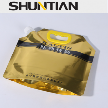 Foil Packaging Stand up Pouch With Spout Resealable Stand up Pouch Design Manufacturer