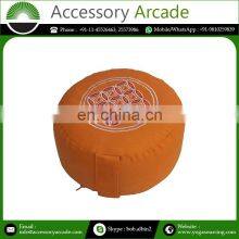 Yoga Meditation Zafu Non Pleated Cushion Indian Manufacturer thumbnail-3