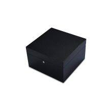 Custom Black High Gloss Piano Lacquer Wooden Jewelry Watch Packaging Solid Wood Gift Box thumbnail-4