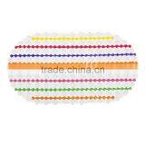 Beautiful Rainbow Oval Bath Mat YJ-8132 thumbnail-1