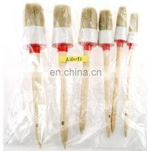 Natural Boar Hair Detail Brush (Set of 6), Auto Detailing Brush Set Car Detailing Brushes Perfect for Cleaning Wheels, Dashboard thumbnail-4