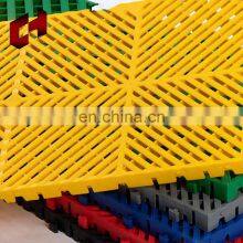 Green System Pp Grate Mechanics Shop Turf Tile Interlocking Black Flooring Tiles Garage Mats For Basketball Mats thumbnail-5