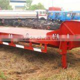 Red 2 axles trailer semi trailer trailer 0086-13635733504