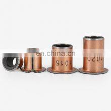 PAP 10 Steel DU Sleeve Self Lubricating Oilless Metal PTFE Bush Oil Sliding Bushing Bearing thumbnail-5